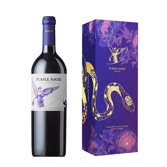 MONTES  智利蒙特斯酒庄 紫天使 干红葡萄酒 礼盒单支装（年份随机）