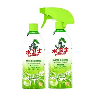 水卫仕/SEAWAYS  多功能清洁剂家具冰箱微波炉烤箱厨 除污除菌免洗冰箱500g*2 cjsws41108-ZS（喷头*1）