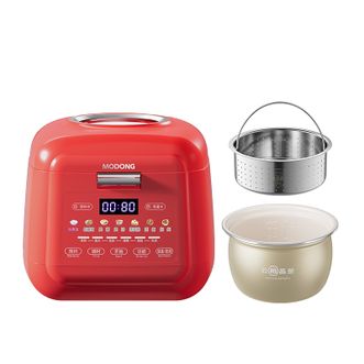 摩动/MODONG  迷你电饭煲2-3人小型低糖电饭锅沥米饭2升小容量智能微压0氟云釉晶釜内胆家用多功能 MD-FB20R-T