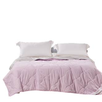 富安娜/Fuanna  净柔夏被-远山·紫 203*229cm 富安娜/Fuanna  净柔夏被-远山·紫 203*229cm