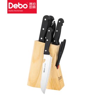 德铂（Debo）恩斯贝格菜刀 厨具八件套套装 DEP-62