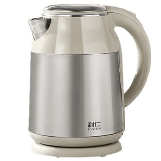 利仁/LIVEN  小钢人不锈钢烧水壶电热水壶煮水壶家用健康食品级304无缝内胆1800W快速加热1.8升大容量SH-J1882