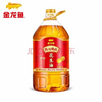 金龙鱼  匠心臻品花生油5L物理压榨桶装家庭装食用油 金龙鱼  匠心臻品花生油5L物理压榨桶装家庭装食用油