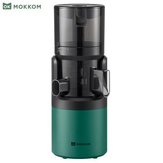 磨客/mokkom  榨汁机原汁机140mm大口径 汁渣分离二次榨汁新技术家用多功能水果蔬菜鲜榨果汁机 瓦松绿
