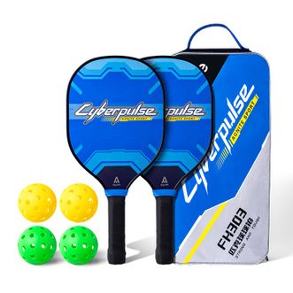 得力（deli）  安格耐特赛博脉冲系列匹克球拍套装 FH303