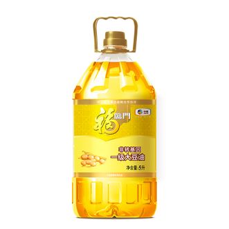 福临门  非转基因一级大豆油 5升