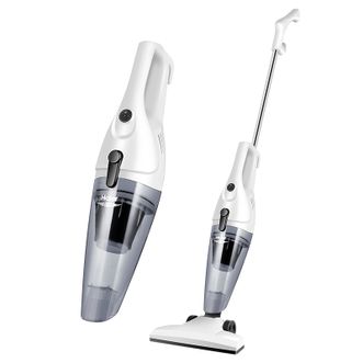 海尔（Haier）  家用吸尘器 有线手持小型推杆大吸力 可视化尘杯 二合一强劲纤薄机身除尘 手持吸尘器HT-C2160B升级