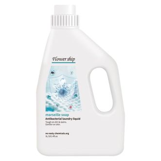 花卉诗/Flower ship  3L*3 马赛抑菌防螨洗衣液 西班牙原装进口 99%除菌除螨 强力去污 3L*3