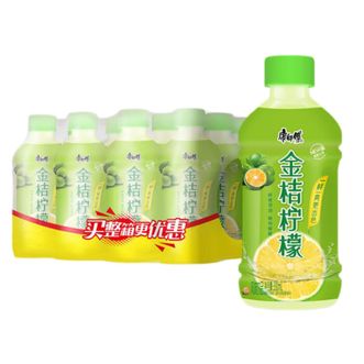 康师傅  金桔柠檬330ml*12 饮品水果味解渴饮料