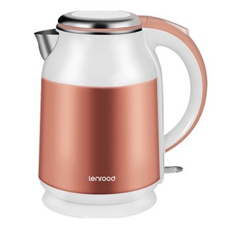 邻鹿/lenrood  彩钢双层防烫电热水壶LR-5803