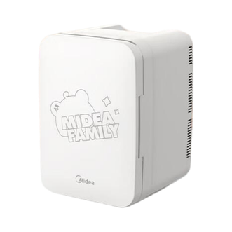 美的/Midea  8L小型办公室储存饮料冷藏加热电子冰箱DC-8D01M