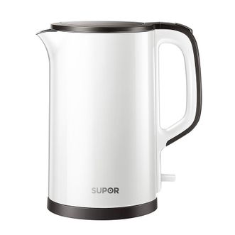 苏泊尔（SUPOR）  电水壶1.5L 家用304不锈钢开水壶热水壶 SW-15T66B