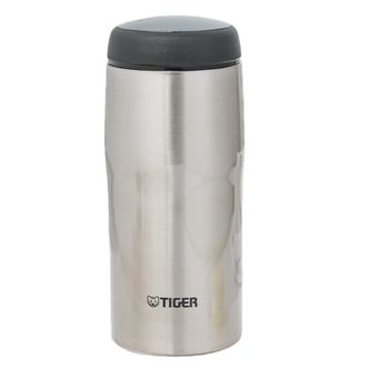 虎牌/Tiger  不锈钢保温杯原装进口男女水杯MJA-B036不锈钢色（XC）
