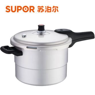 苏泊尔高压锅好帮手蒸格压力锅加厚防爆铝合金家用燃气明火专用22cm5LYL229H2（SUPOR）