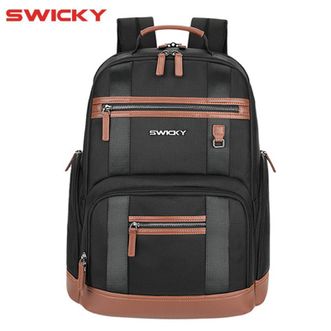 瑞驰SWICKY大容量男士商务旅行轻奢潮流背包88070