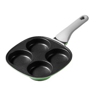 炊大皇（COOKER KING）  竹青石系列煎锅不粘锅煎蛋早餐神器平底锅早餐锅火电磁炉通用