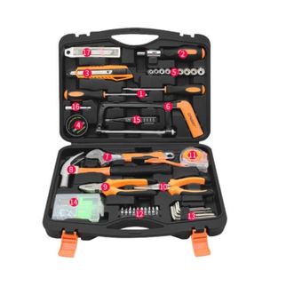 瑞德 HNCD-工具组套208108家用工具箱套装108件套礼品手动工具维修组套工具箱