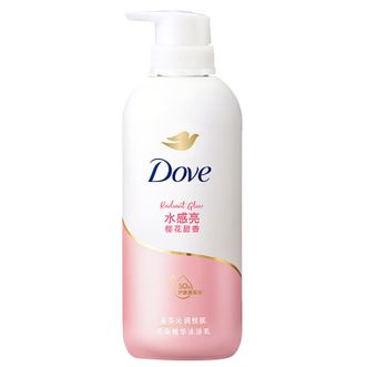 多芬/Dove  精华沐浴露500g 水感亮 樱花甜香（新老包装随机发货）