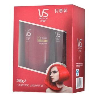 沙宣（VS）修护水养洗发露400ml+润发乳200ml