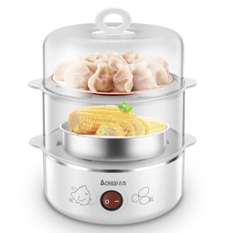 志高（CHIGO）  煮蛋器蒸蛋器双层家用早餐机蒸蛋机 ZDQ210