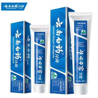 云南白药  180克+120克(共300克)留兰香型牙膏，  专为国人习惯研制、  减轻牙龈出血