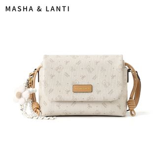 马莎兰缇/MashaLanti  洋气百搭小方包女通勤大容量斜挎生日送女友 M220504B30339J