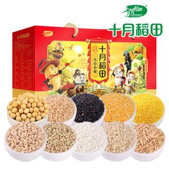 十月稻田  五谷杂粮礼盒4kg