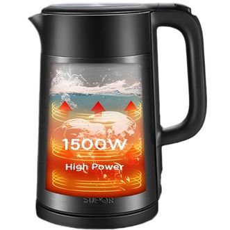 苏泊尔（SUPOR）  电热水双层防烫热水壶SW-17S32A