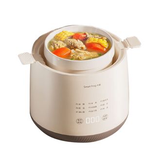 卡蛙  宝宝辅食电炖锅 多功能煮蛋器电炖盅 煲汤锅炖汤锅 婴儿煮粥锅 宝宝炖盅熬粥养生锅 1-3人小仙盅 KW-CD02