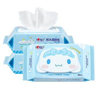 心相印  湿厕纸三丽鸥联名厕所用纸湿巾湿厕巾纯水湿厕纸