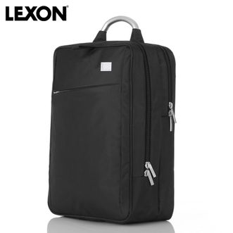 乐上LEXON 时尚双肩包电脑包14英寸男士商务苹果笔记本包双隔层防泼水背包 LNB0514