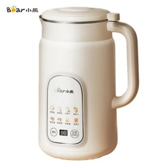 小熊/Bear  豆浆机破壁机家用1升大容量2-3人用 多功能全自动清洗除菌烘干免过滤