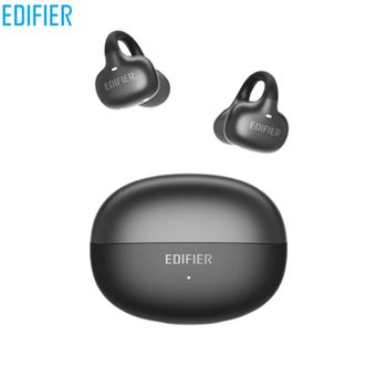 漫步者/EDIFIER  蓝牙耳机X Clip【星夜黑】耳夹式 骨传导升级空气传导 开放式 跑步运动耳机 蓝牙6.0