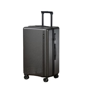 银座  大容量行李箱深仓扩容可登机旅行箱密码拉杆箱 高级灰20英寸ZM-2020L （A- 9817）