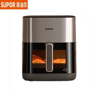 苏泊尔（SUPOR）  空气炸锅KD60YQ885 不用翻面 家用全自动 远红外加热 6L家用多功能 可视触控炸锅