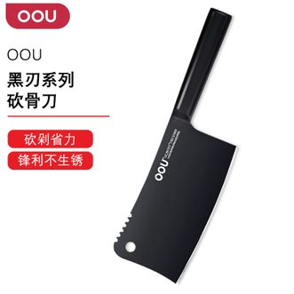 OOU  砍骨刀专用砍剁刀两用菜刀厨房家用刀单把