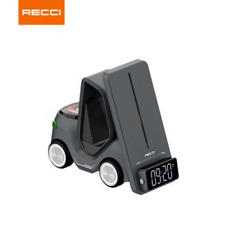 RECCI  手机无线充电耳机无线充电磁吸巡航五合一智能无线充炫酷 锐思RCW-37