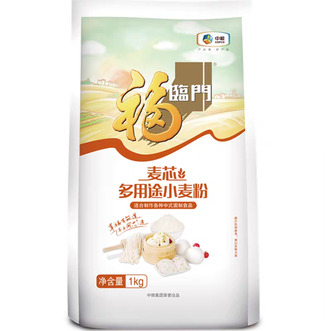 福临门  面粉 麦芯多用途小麦粉1kg*1袋