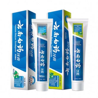 云南白药  牙膏 薄荷清爽型100gx2支