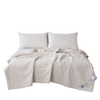 芳恩/faunen  臻柔新疆棉花被被子夏被夏凉被空调被 FN-B6050-1 彩棉心心