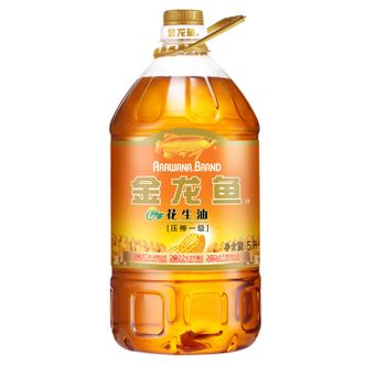 金龙鱼  特香花生油5L 炒菜油食用油植物油纯物理压榨