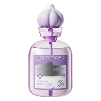 白惜/ecoobix 漱口水(蒜克星)410ml口腔清新祛味 白惜/ecoobix 漱口水(蒜克星)410ml口腔清新祛味