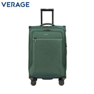VERAGE  行李箱男牛津帆布拉杆箱子轻便旅行登机箱商务密码箱大容量万向轮 GM21002W/19英寸绿色
