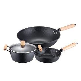 爱仕达（ASD）  甄铁无涂层三件套PF03B1TG