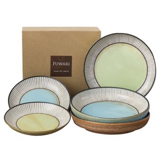 美浓烧（Mino Yaki）  16671 深盘5件套