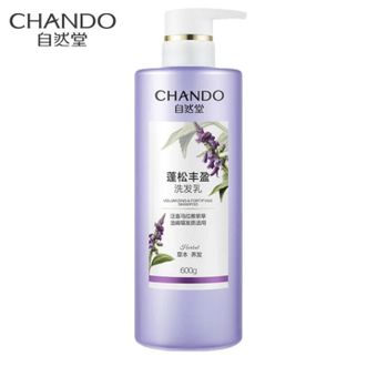 自然堂/Chando  蓬松丰盈洗发水600g改善细软扁塌发蓬松去油洗发膏