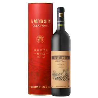 长城（GreatWall）  特酿6解百纳干红葡萄酒 圆筒 750ml单瓶装红酒