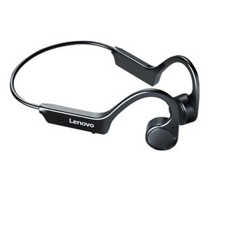 联想/Lenovo  X4 骨传导蓝牙耳机运动无线耳挂式 骨传导不入耳跑步骑行 兼容蓝牙设备 黑色