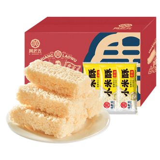 黄老五  小米酥  500g  米花糖童年小零食