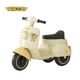 超级飞侠  儿童电动摩托车三轮车宝宝小孩可坐人充电双人遥控 MP-CT2407003